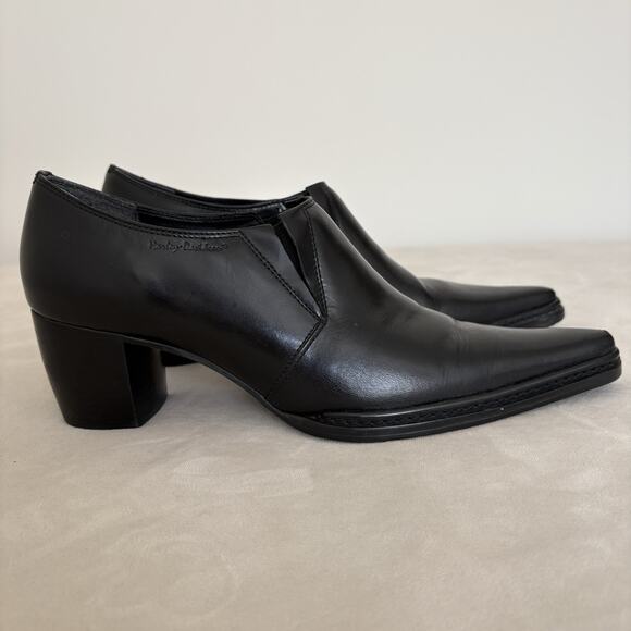 HARLEY DAVIDSON Shoes Womens 8.5 Nora Black Leather Oxford Shootie Bootie D83245 - Picture 1 of 7